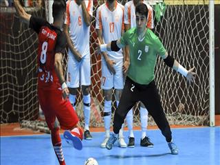 پیروزی پرگل تیم فوتسال مس مقابل کراپ در یک بازی دوستانه